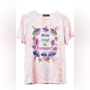 Junk Food Clothing How Long is Forever Tie Dye Tee NWT $55